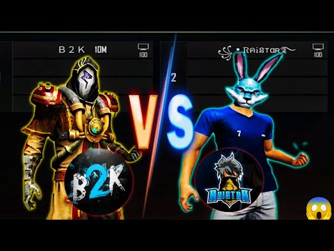B2K VS RAISTAR | BORN2KILL AWM GOD VS ONE TAP KING RAISTAR - CRAZY ROOM ONLY RED DAMAGE