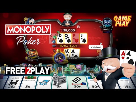 MONOPOLY Poker Gameplay PC Steam [ Free to Play ] Game 2021 1080p60FPS