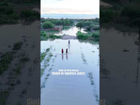 Algumas áreas de la ciudad se quedó así otras no | Ingeniero Juárez - Formosa