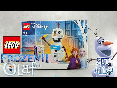 LEGO DISNEY FROZEN 2 OLAF BUILT BRICK FIGURE SET 41169 #lego #disneyfrozen #olaf #letitgo