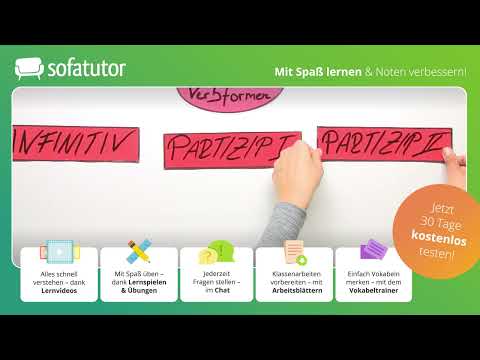 Finite und infinite Verben einfach erklärt – Deutsch 5. - 7. Klasse