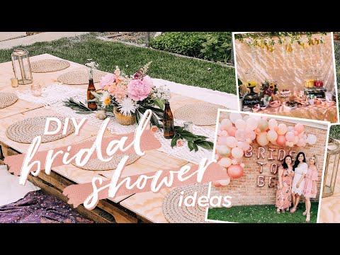 image-Who throws the bride a bridal shower?