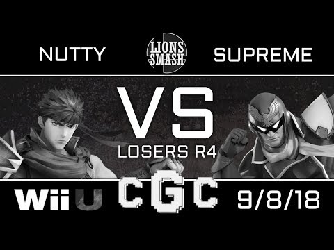 CGC Smash Tournament 2018 - Nutty (Ike) vs Supreme (Captain Falcon, R.O.B.) - Smash 4 Losers R4