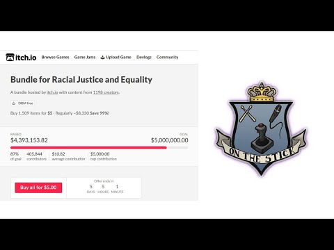 OtS After Dark: Checking Out Random Games from the Itch.io Bundle for Racial Justice & Equality