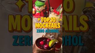 TOP 10 MOCKTAILS 🍹 Zero Alcohol · Max Flavour #Mocktails #HomeBartender