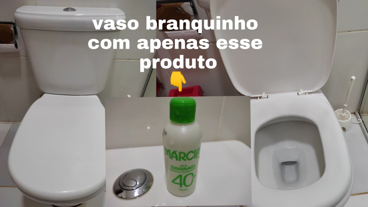 Como tirar o amarelado da tampa do vaso sanitário, usando apenas 1 produto com menos de R$ 2,00