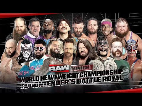 Batalla Real Oportunidad Campeonato Mundial Pesado - WWE Raw 20/10/2025 (En Español)