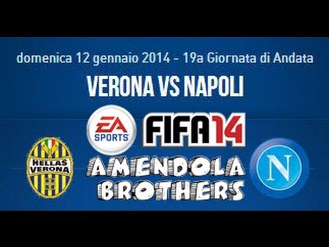 PS4 - FIFA 14 Pronostico Hellas Verona - Napoli 12/01/2014