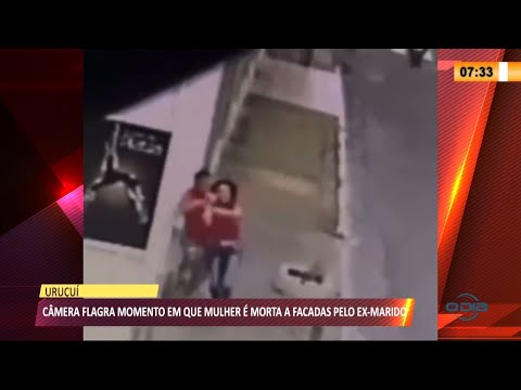 Câmera de segurança flagra momento em que mulher é atacada e morta pelo marido em Uruçuí 03 03