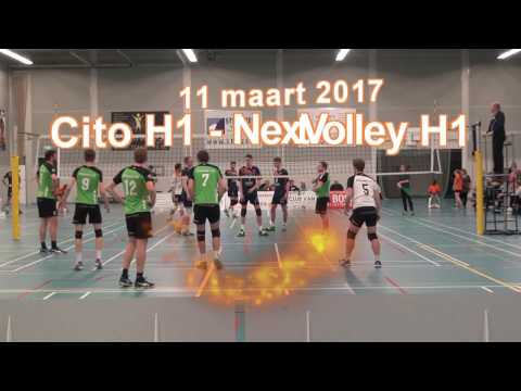 Cito H1 - Next Volley H1 11-03-2017 SET 2