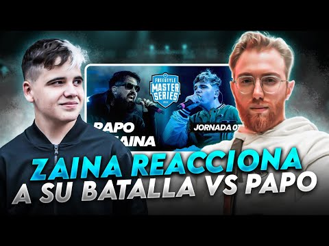 RODRIGO QUESADA OPINA DE LA REACCIÓN DE ZAINA A SU BATALLA CONTRA PAPO