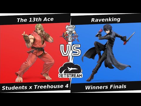 Students x Treehouse 4 Winners Finals - The 13th Ace (Ken) Vs. Ravenking (Joker) - SSBU