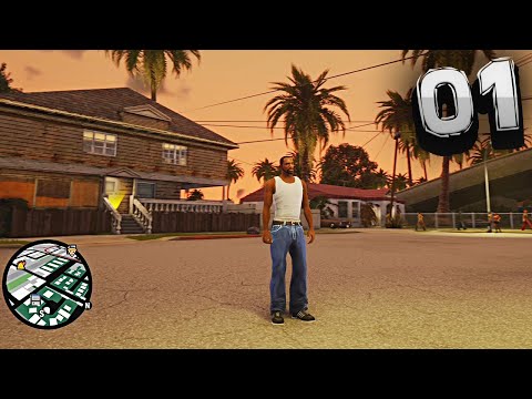 GTA San Andreas Definitive Edition - HERE WE GO AGAIN - Part 1 Grand Theft Auto San Andreas 4k 60fps
