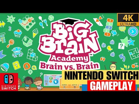 Big Brain Academy: Brain vs. Brain Gameplay & Demo / Nintendo Switch Review