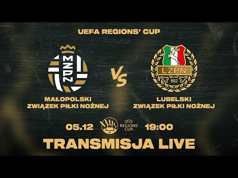 LIVE: Małopolski ZPN - Lubelski ZPN #UEFARegionsCup | Sezon 2025/26