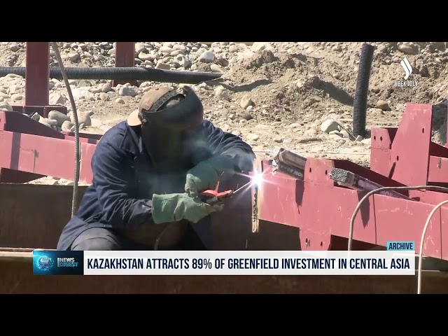 Казахстан аккумулировал 89% инвестиций в greenfield-проекты Центральной Азии