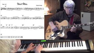 Jelly Roll - Jazz guitar & piano cover ( Charles Mingus )