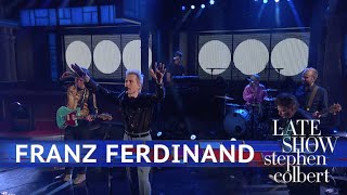 Franz Ferdinand Performs 'Feel The Love Go'