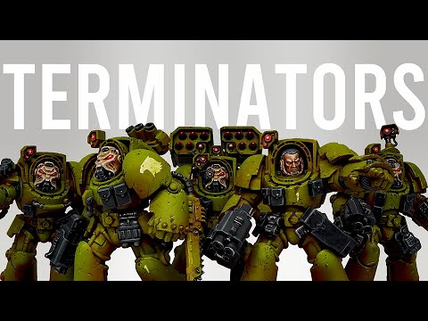 Kitbashing CUSTOM TERMINATORS - Space Marine Raptors Army