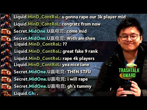 MinD_ContRoL and MidOne Trashtalking - Battle of Trashtalk - Is This Really TOP MMR Dota 2 Now?