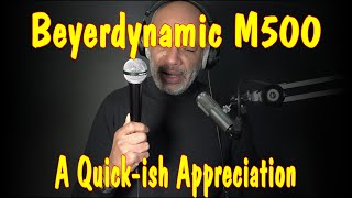 Video thumbnail for Beyerdynamic M500 Ribbon Microphone by Anton Browne