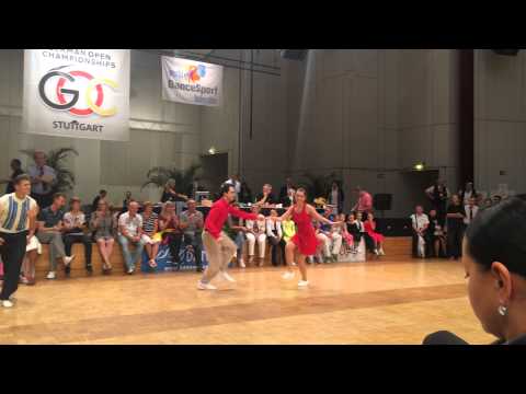 World Championship Boogie Woogie 2015   Heat 3 Christian & Kathrin