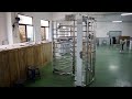 One way manual full height turnstile - Mairsturnstile.com