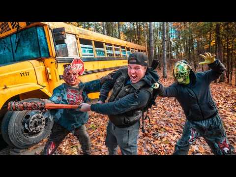 100 Days SURVIVING Zombie Apocalypse! Ultimate ZOMBIE MEGA MOVIE!