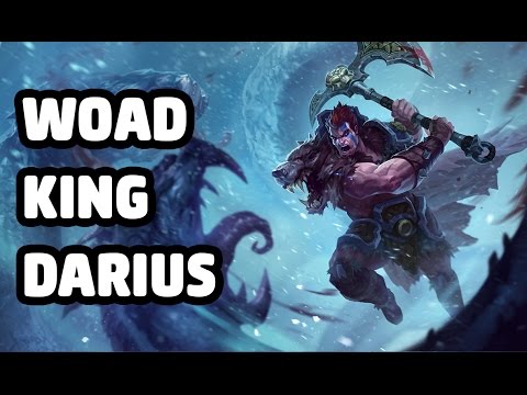 WOAD KING DARIUS SKIN SPOTLIGHT - LEAGUE OF LEGENDS