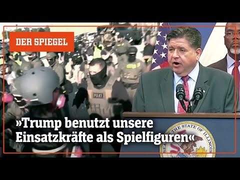 Streit über Einsatz der Nationalgarde: »Trumps Invasion« in Chicago | DER SPIEGEL