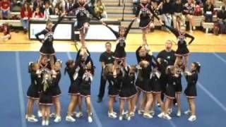 preview picture of video 'Tualatin Jr Cheer at Pacer Invitational Jan 2010.wmv'