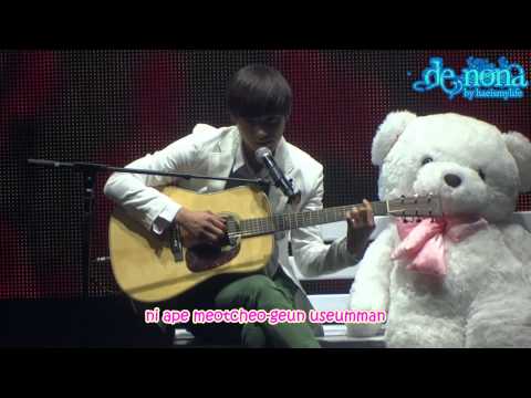 [FULL HD] 130831 INFINITE 'ONE GREAT STEP' JAKARTA - L (Myungsoo) - Love U Like U