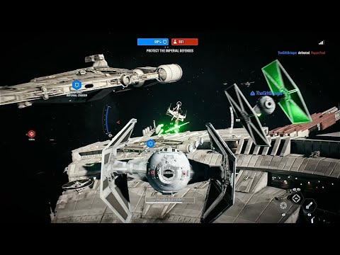 Star Wars Battlefront 2: Starfighter Assault Gameplay (No Commentary)