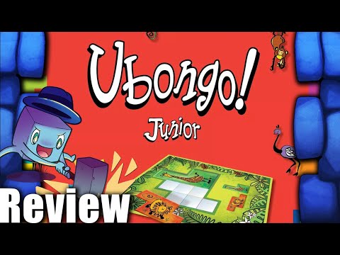 Ubongo Junior Review - with Tom Vasel