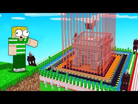 Jeg Bryder Ind I Den SIKRESTE BASE I Minecraft!