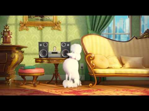 The Secret Life of Pets HEAVY METAL Poodle dog rock