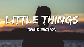 One Direction - Little Things (Lyrics)