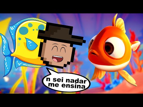 jogo do peixe REAL OFICIAL (I am Fish • Parte 1)