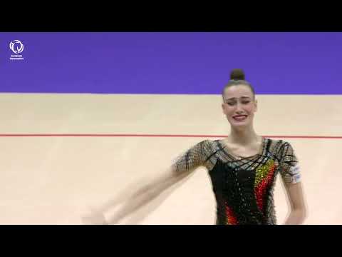 Darja VARFOLOMEEV (GER) - 2025 Rhythmic European Champion, Ribbon
