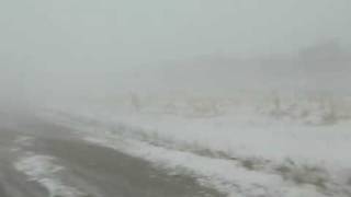 preview picture of video 'Blizzard - March 10, 2009 near Grand Forks, ND'
