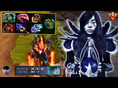 Ana [Phantom Assassin] Real Monster Carry Mega Power Crit Damage 28 Kill | Ana Dota 2