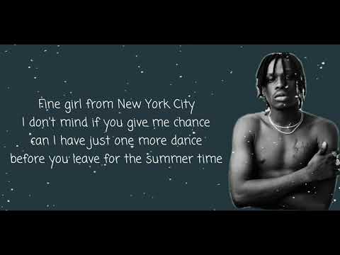 FIREBOY DML (NEW YORK CITY GIRL LYRICS)