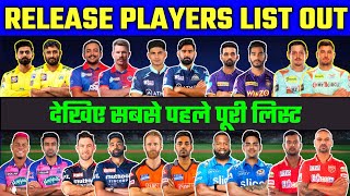 Official Released Players List for the IPL 2022 Auction