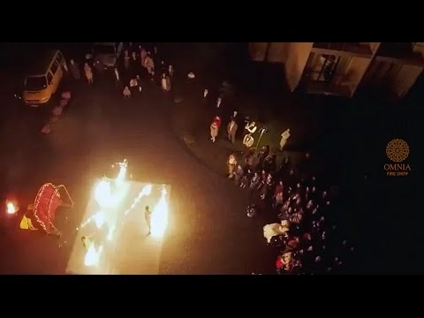 Видео Огненное шоу "OMNIA fire show" 1