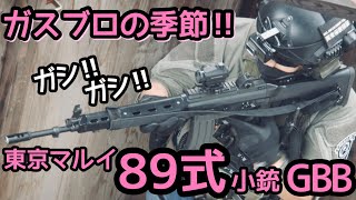 【サバゲー】東京マルイ89式小銃GBB ゲームで使用する