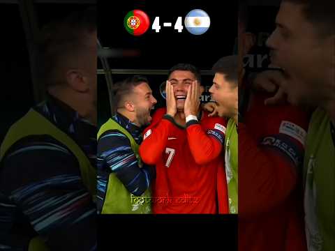 Ronaldo Emotional Moments | Portugal vs Argentina World Cup Penalty Shootout 2026 #shorts #football