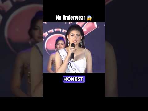 Too Honest Answer? Whats your opinion? #beautypageant