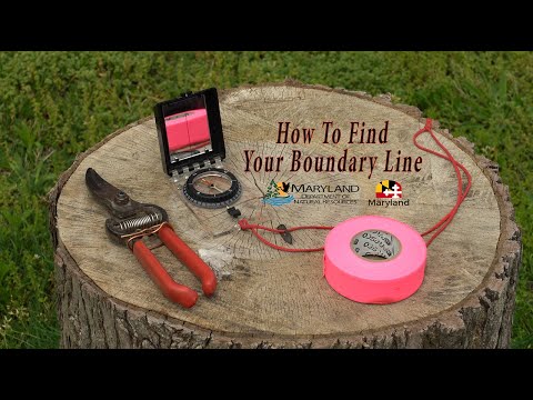 How To Find Your Boundary Line - Maryland Department of Natural Resources