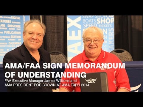 AMA/FAA sign memorandum of understanding