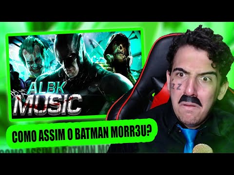 PASTOR REACT Rap do Batman (Arkham Knight) - FOI ASSIM QUE O BATMAN MORREU | ALBK 10